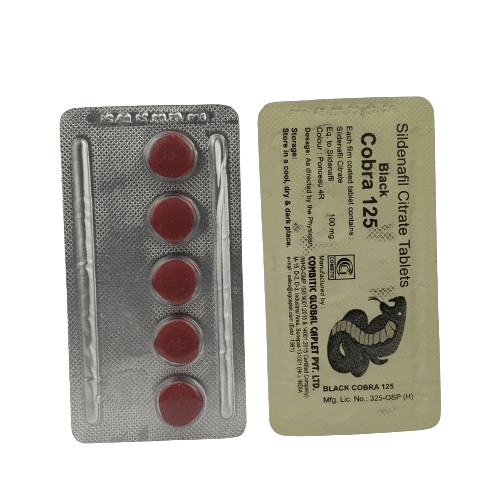 Black Cobra 125 Tablet Timing Tablets 6149